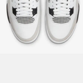 Air J. 4 Retro White Grey